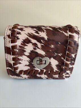 Madden Girl Cow Print Small Wallet